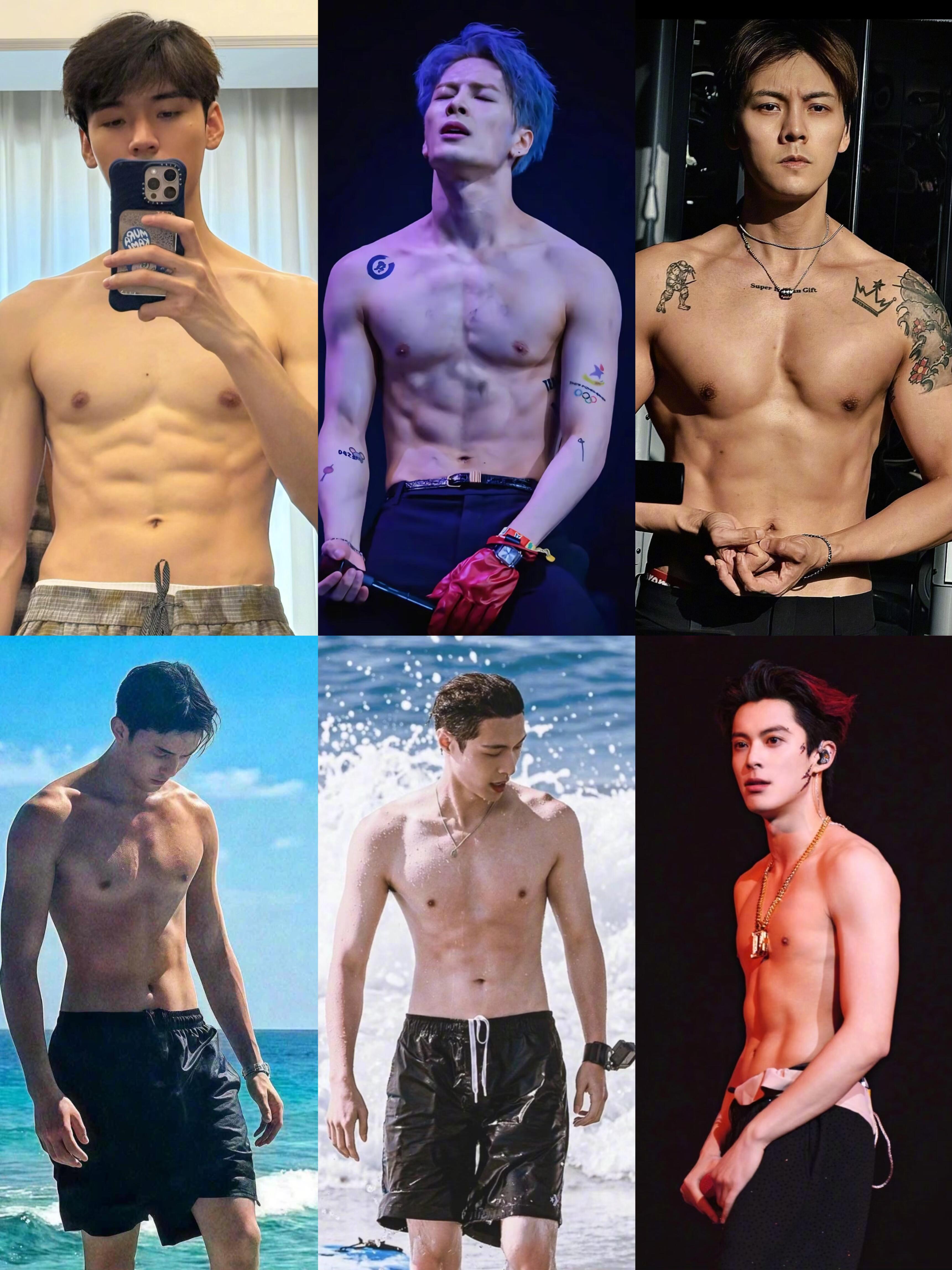 来朝拜男菩萨们吧[doge] ​​​