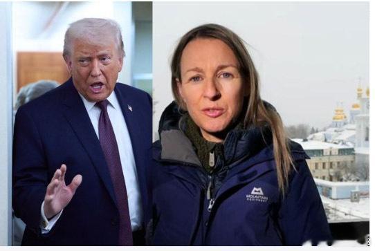 一个英国母亲谴责美国特朗普总统不是个东西特朗普的言论是“莫大的侮辱”黛安·德尼的