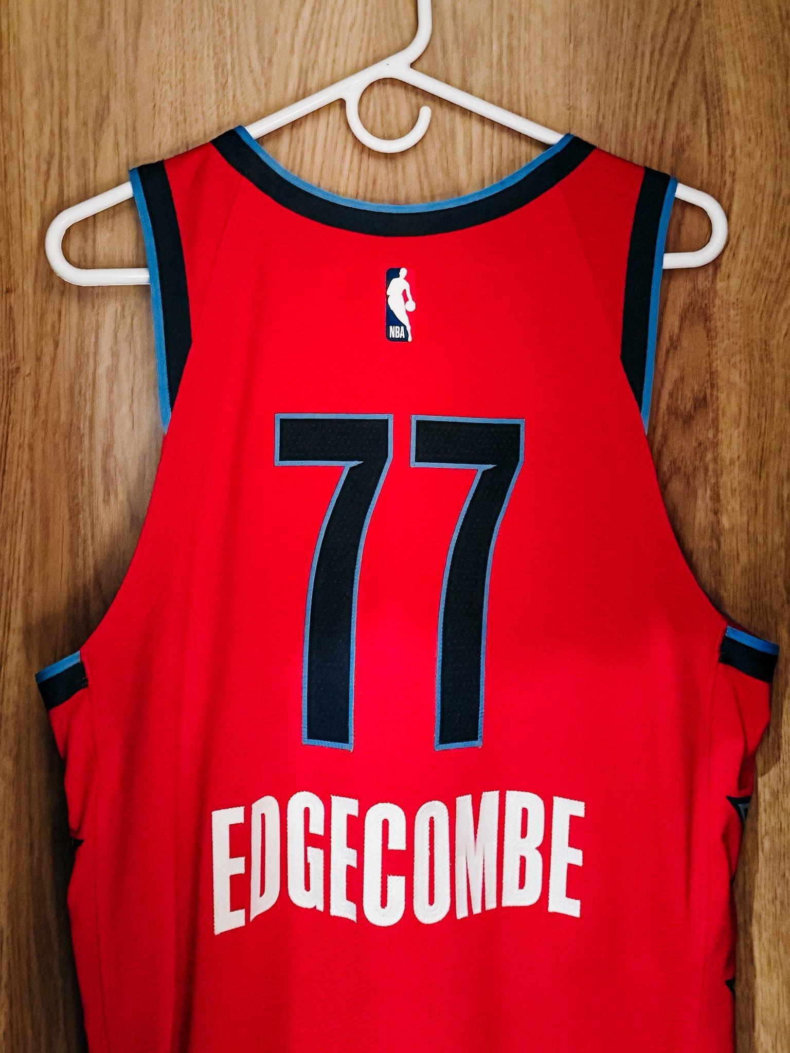 费城76人队官方分享！VJ·埃奇库姆的77号新秀赛球衣！比赛马上就来啦！费城76