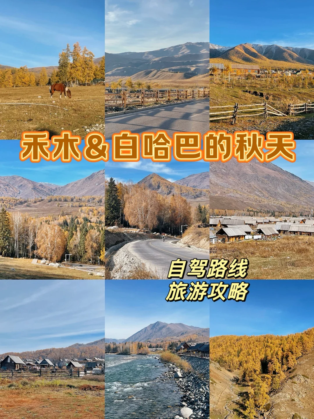 以为禾木够美了！直到来了白哈巴！附 live 图