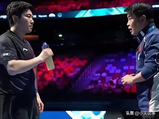 不知下回谁敢担任梁甜甜的场外指导！
    这回王皓也没辙了！梁靖崑竟然输给了阿