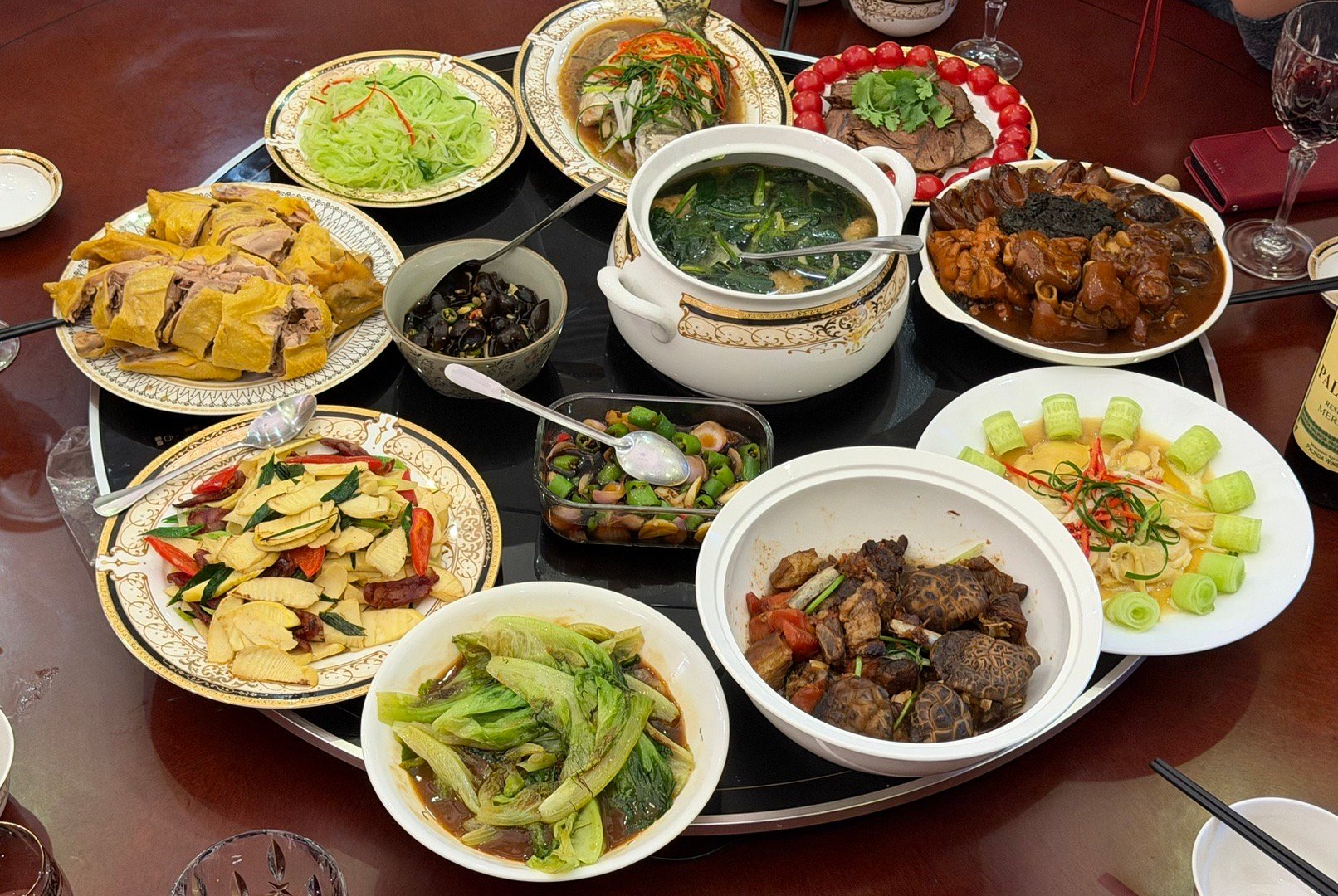 俺也开整咧 春节摄影大赛 一条微博晒年夜饭