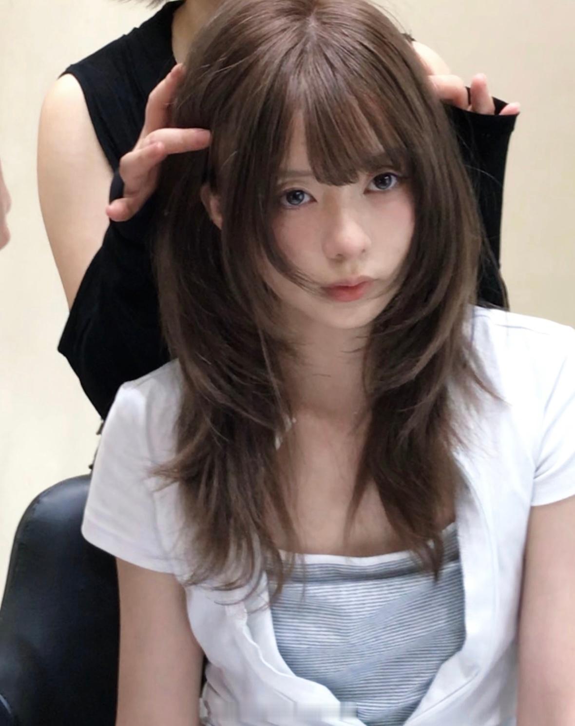 心惊胆战的来体验杭州的理发了…果然还是得女发型师！ 