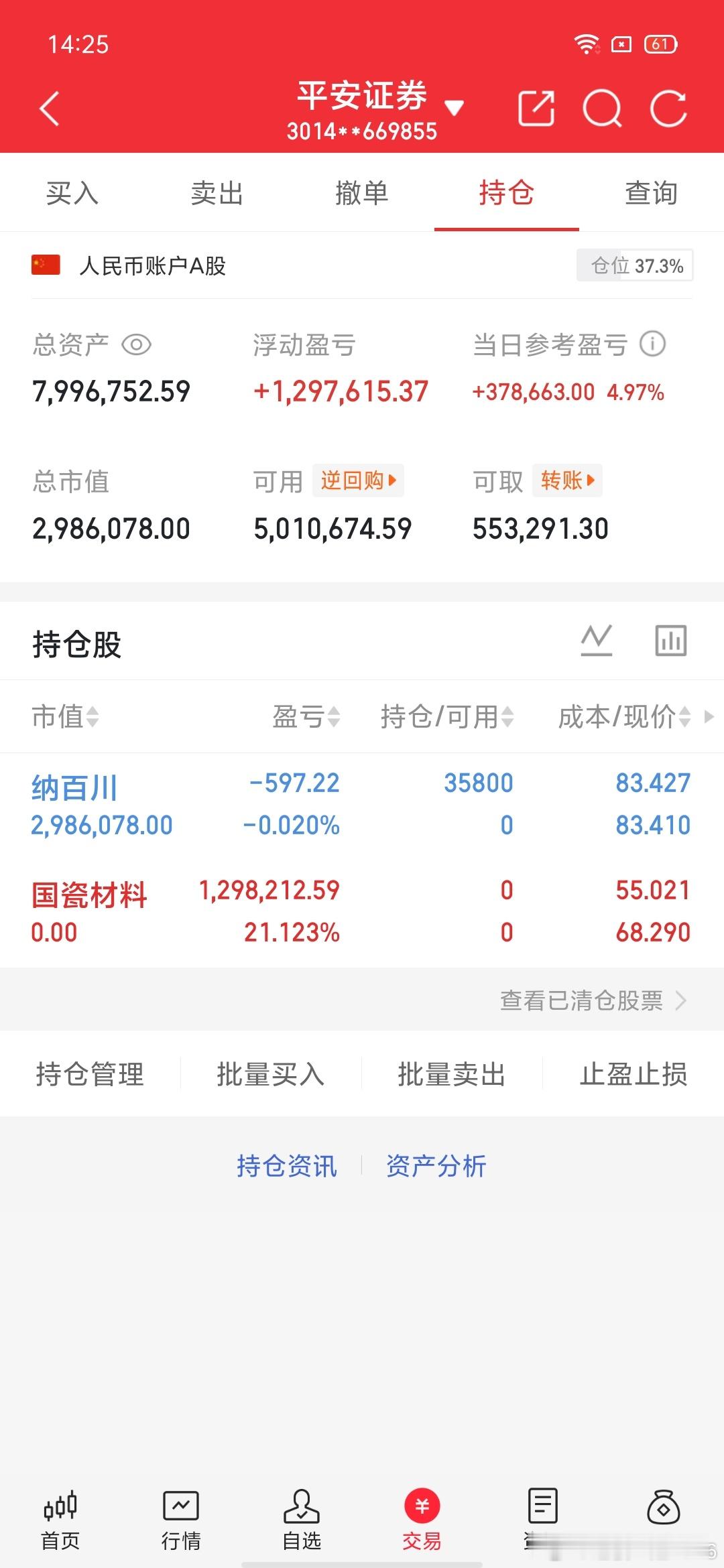 交易更新《第25天》：不要盲目跟风，拒绝马后炮！挑战一年翻6倍，本金300W，做