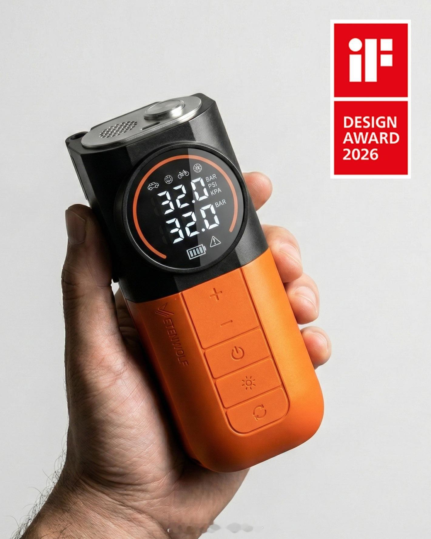 VSGO S1 便携式充气泵|设计：Whynot Design这款产品（VSGO