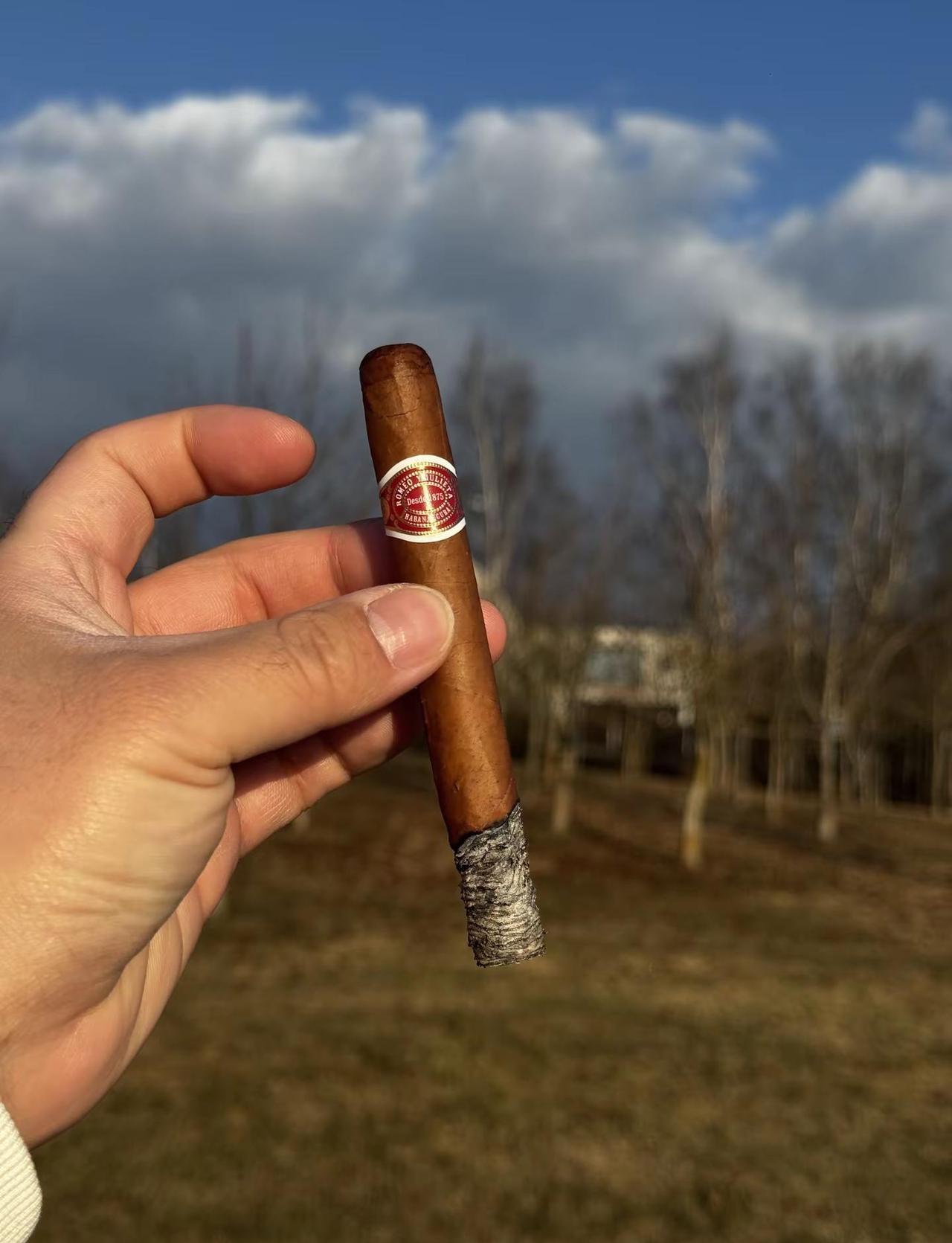 古巴雪茄与初春明斯克的郊外。初春明斯克郊外，一支古巴雪茄，慢享东欧旷野的温柔