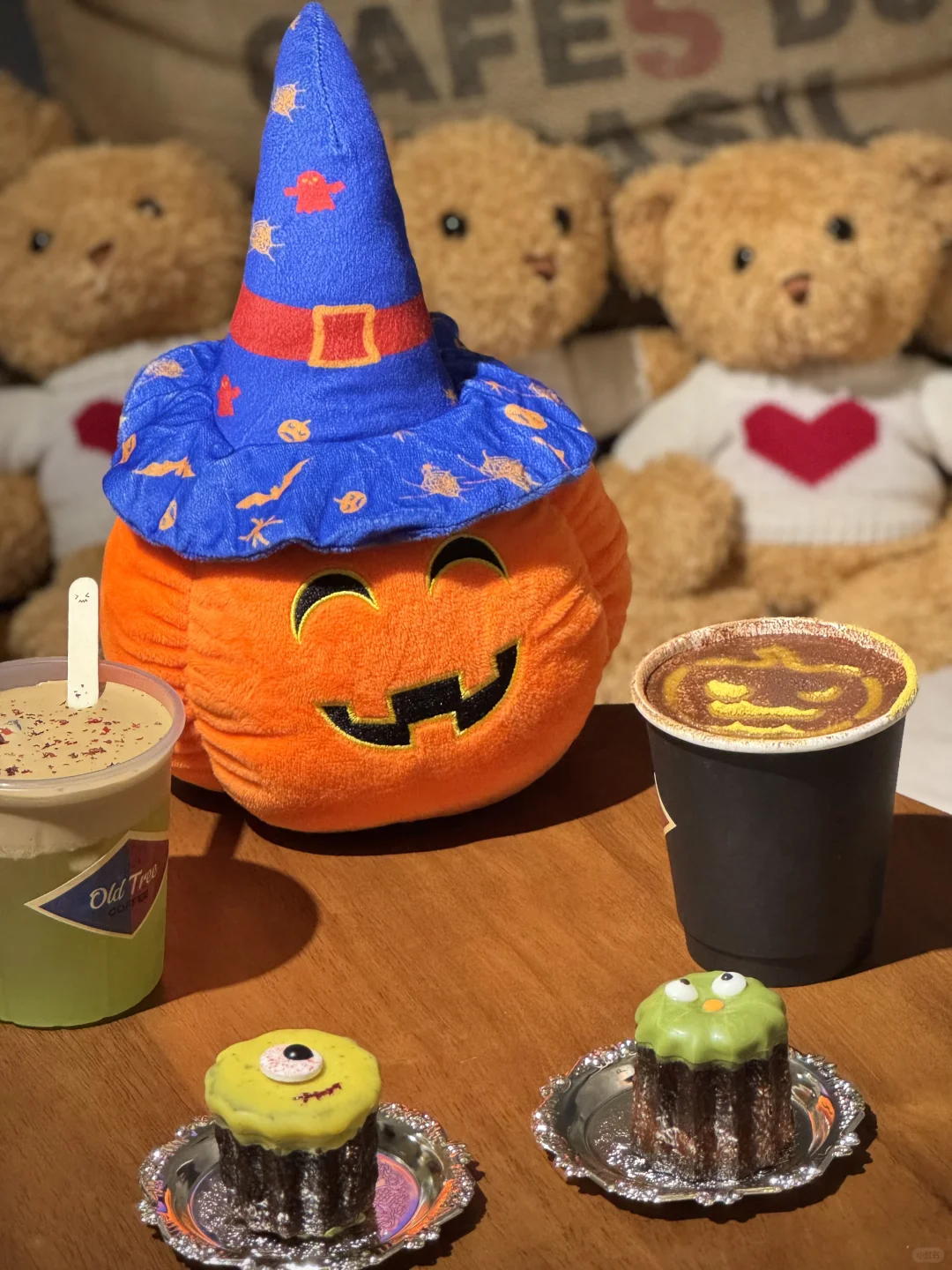 沈阳咖啡店｜提前过万圣节🎃限定可露丽超绝