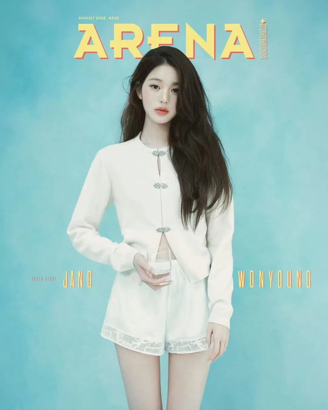 张元英《Arena Homme+ Korea》8月刊封面五刊一就是这样，每个月都