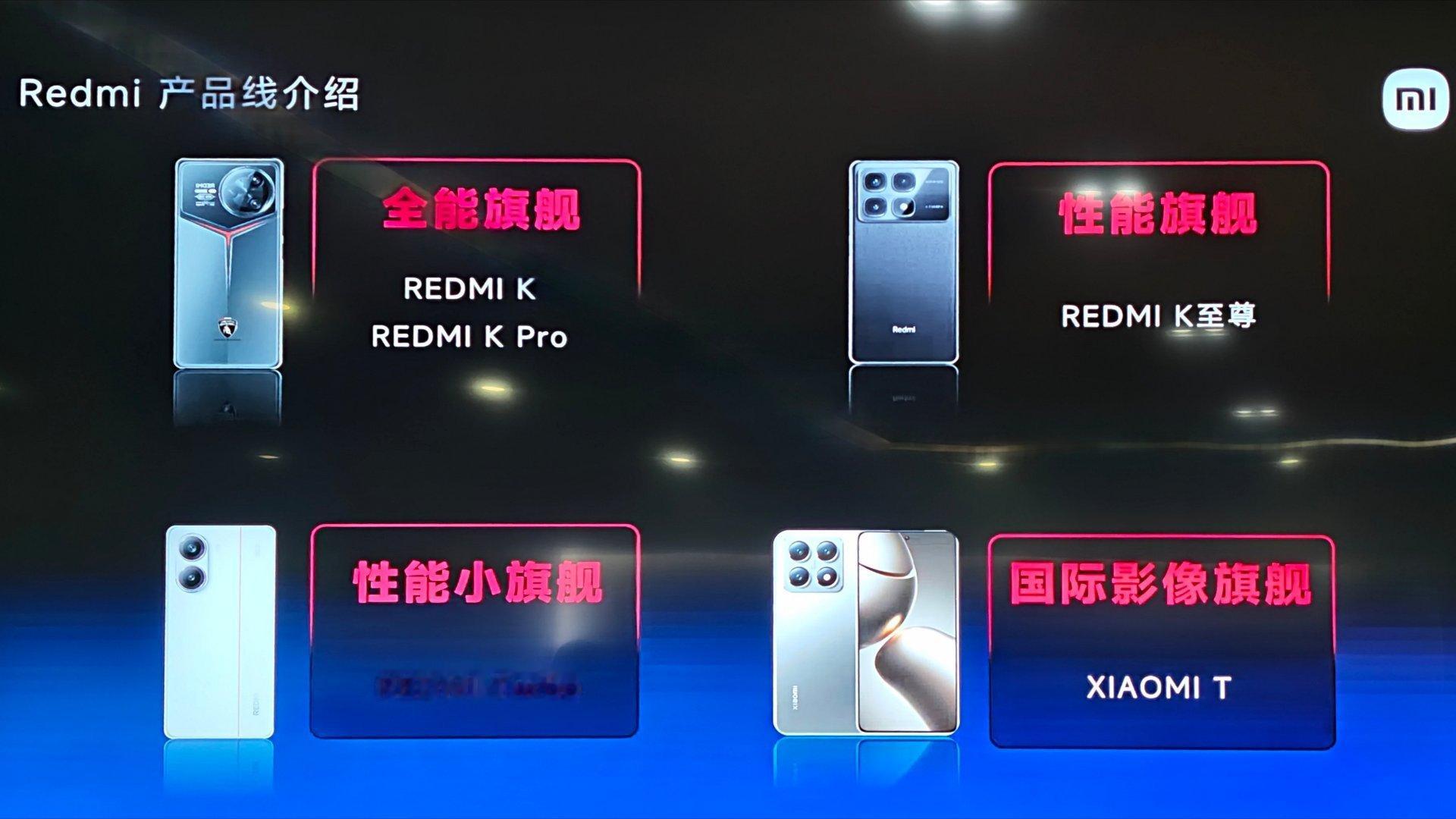 原来K系列来自深圳研发[开学季]REDMI 产品线可以说是非常明确了[给力]  