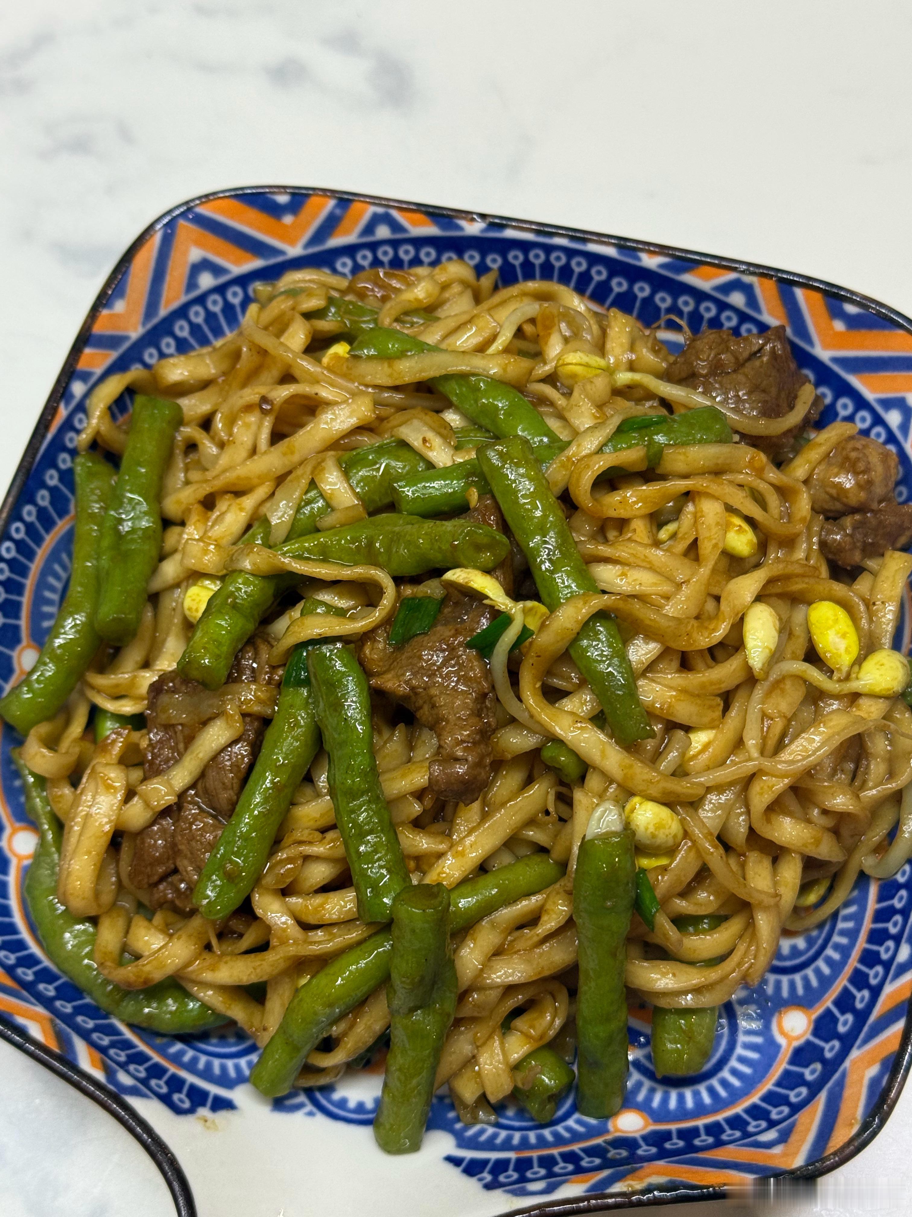 自制豆角焖面，绝了