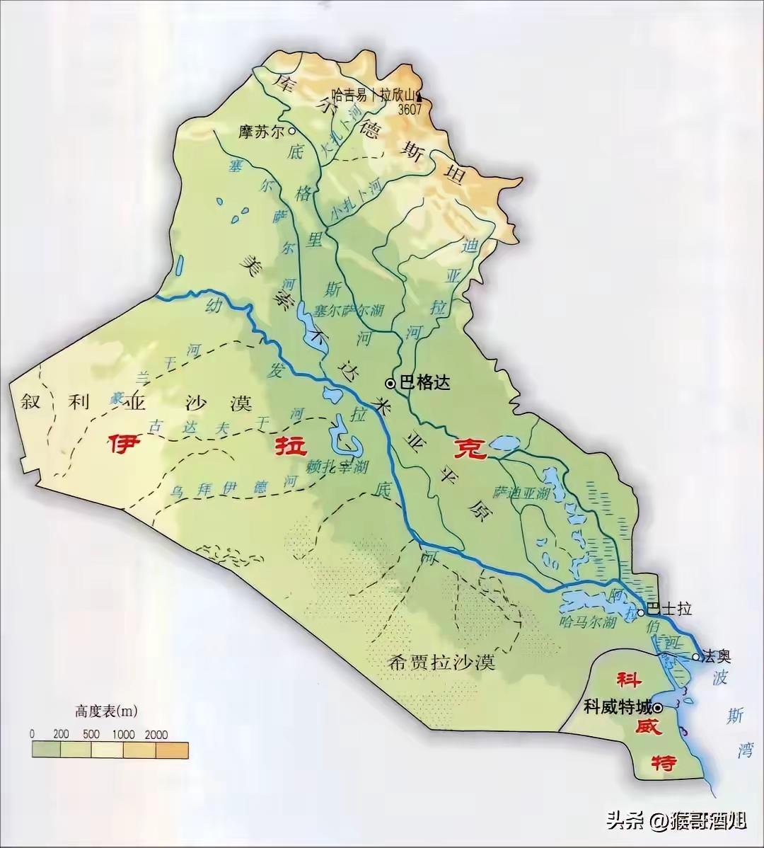 坐拥两河流域的伊拉克，不应该是中东最强？