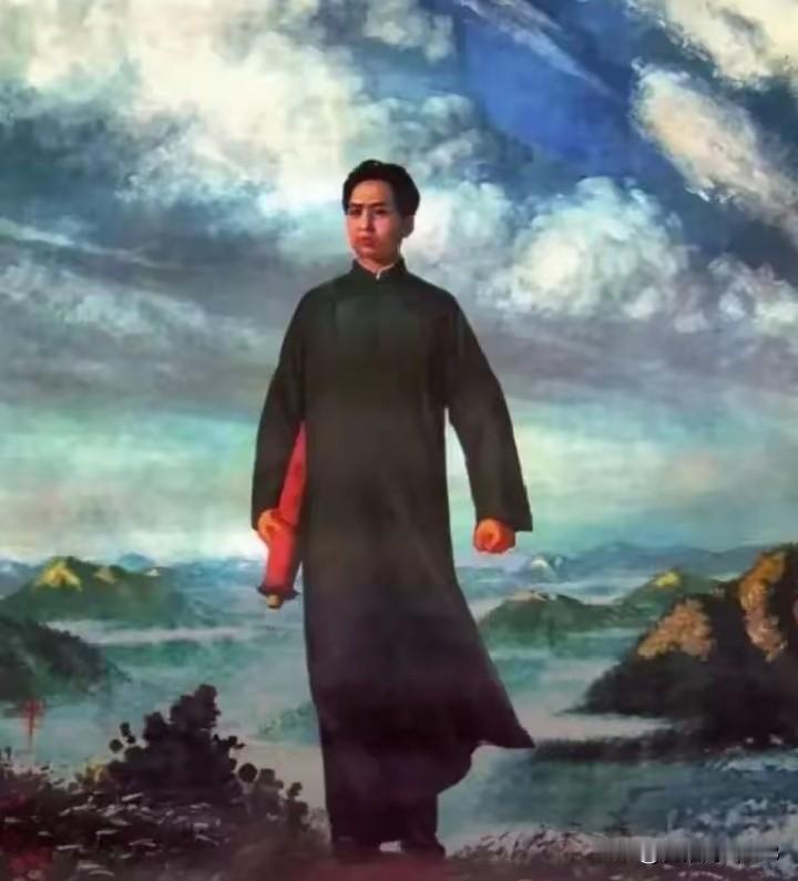 一句衣服画的太好了！伟人朴素感慨，道尽百年奋斗的艰辛
 
有一幅经典红色油画《毛