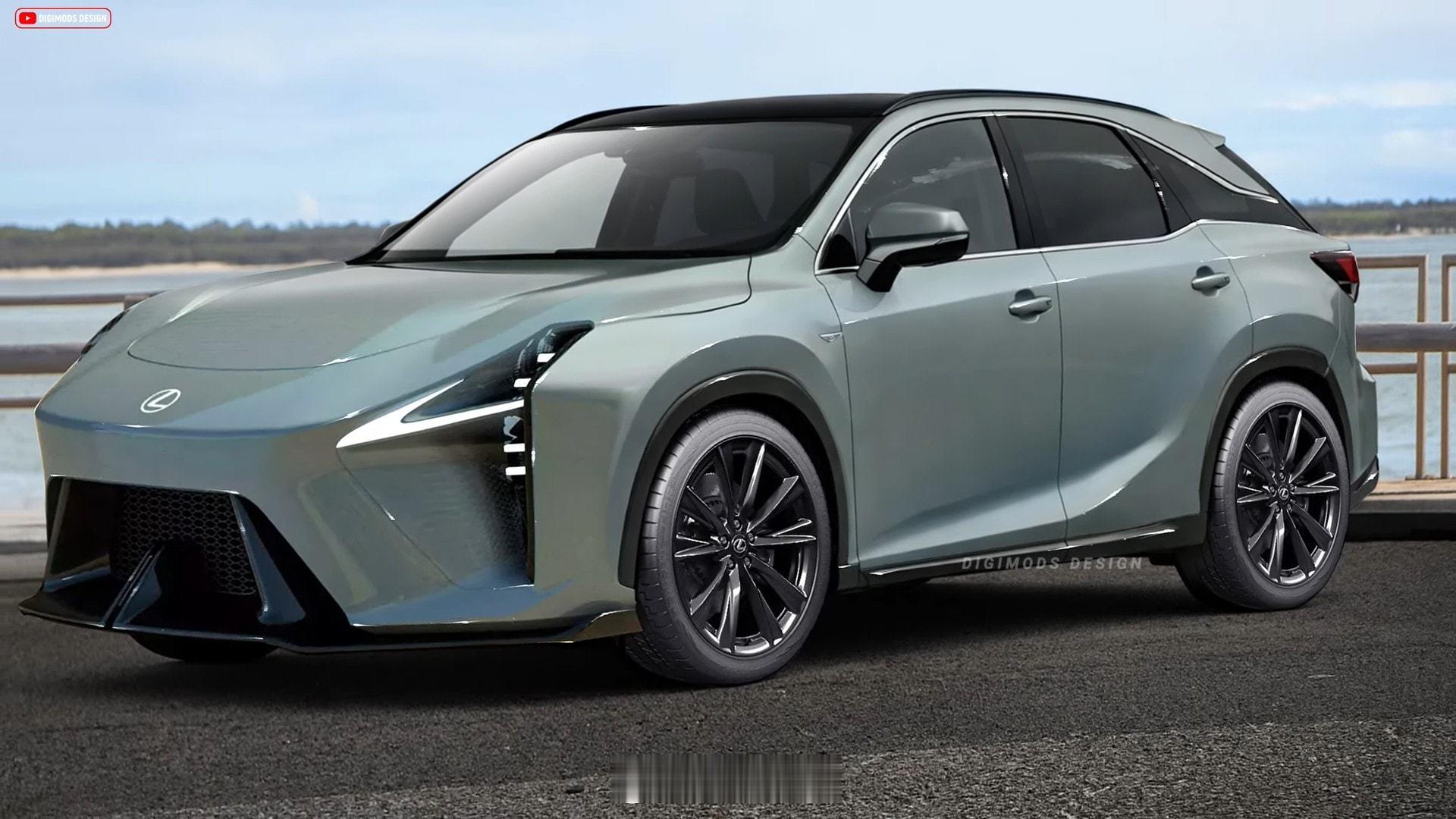 雷克萨斯新雷克萨斯RX渲染图 【新车渲染】新雷克萨斯RX渲染图，大家觉得好看吗