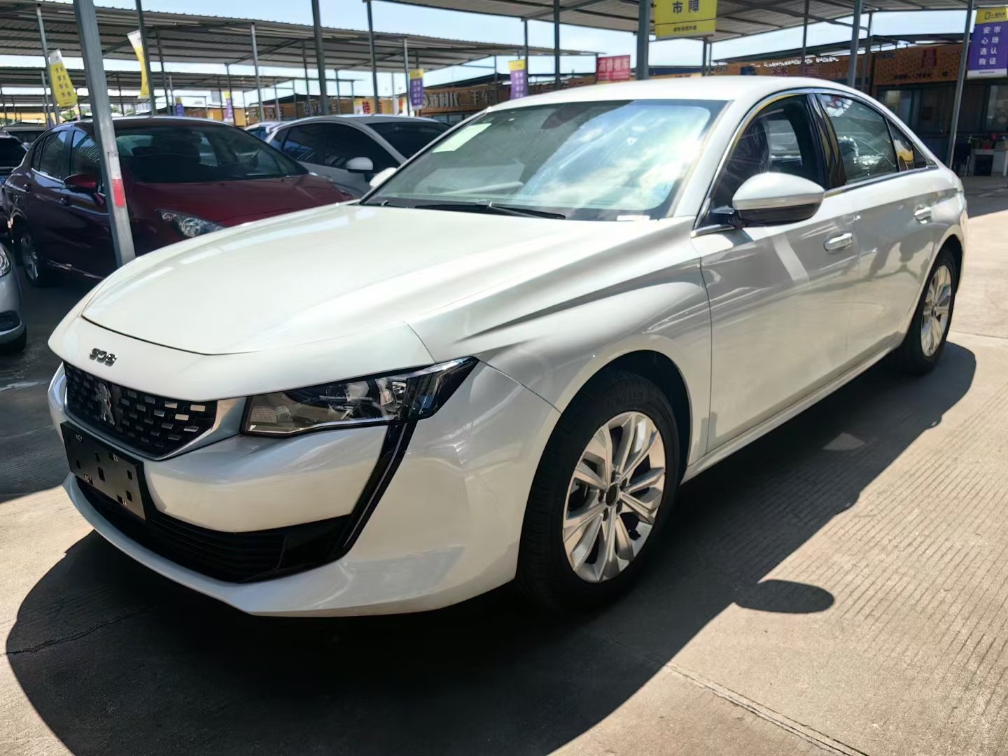 运损新车标致508L，1.6T先锋版，15公里，8.xx带走#全新标志508l#