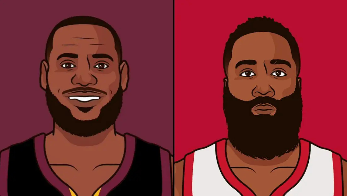 “谁更配得上2018年的MVP？”17-18赛季勒布朗-詹姆斯和詹姆斯-哈登谁更