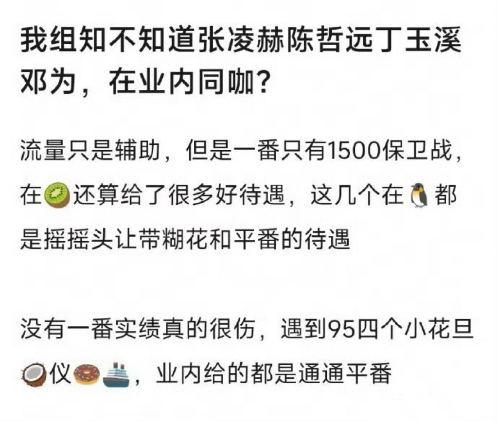 曝张凌赫陈哲远丁禹兮邓为业内同咖听上去很真[吃馕] ​​​
