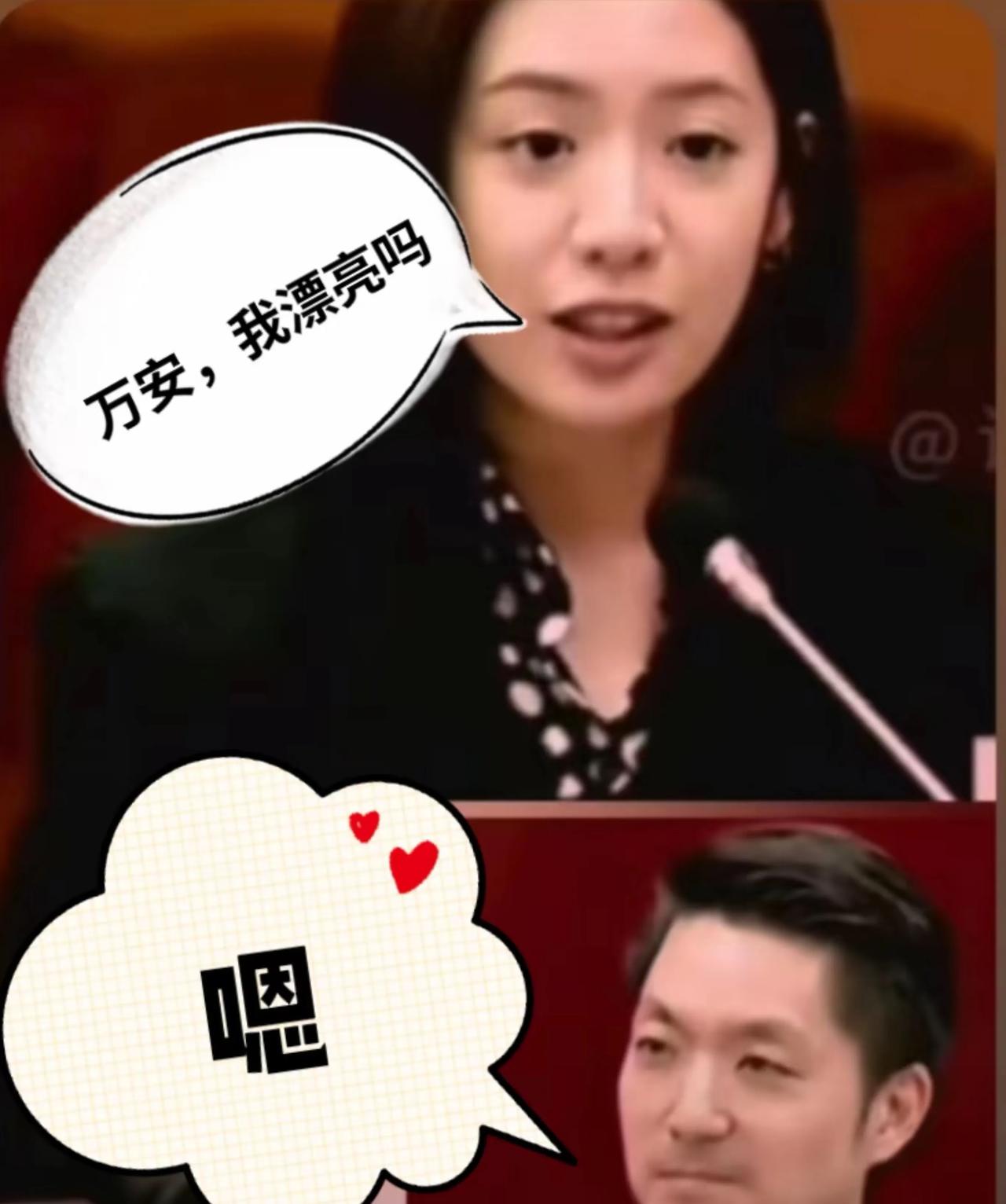 蒋万安与黄瀞莹贡献了很多表情包，人们更多的是对蒋万安同情。蒋万安很努力了，只是这