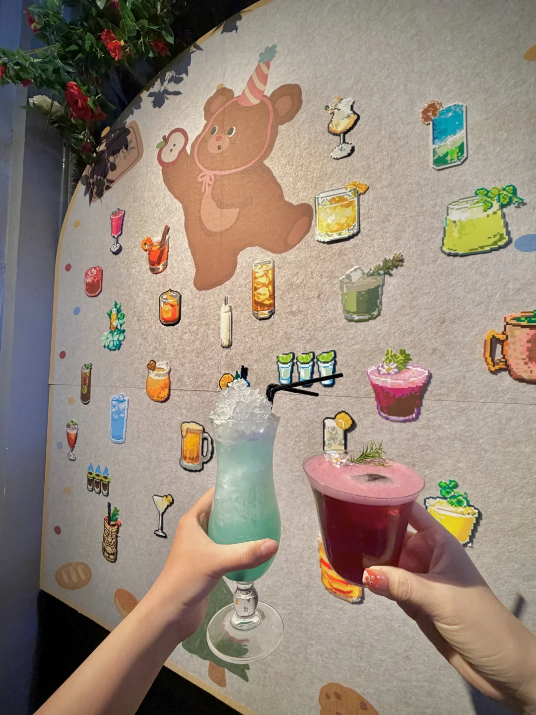 青岛终于也有了！！拼豆酒单！！