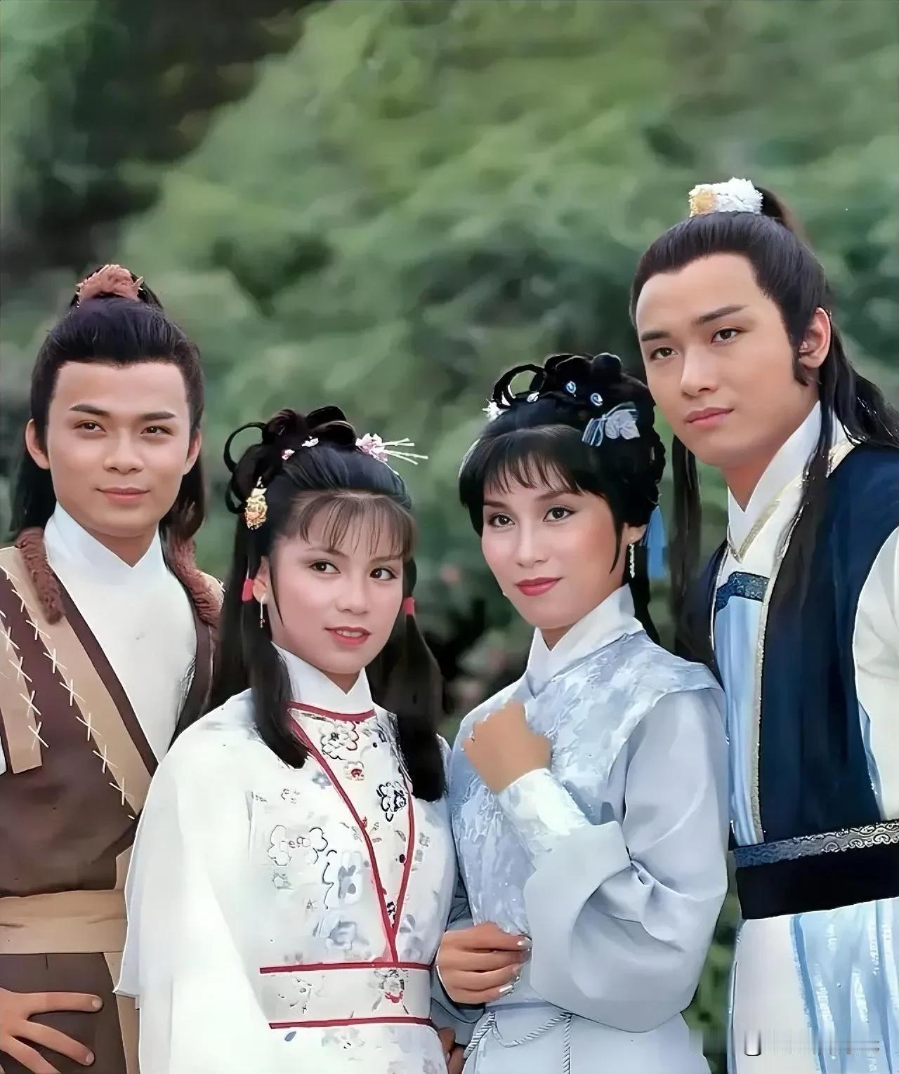 83版《射雕英雄传》播出后，四个主角火了三个，只有杨盼盼还在原地踏步。

四人中