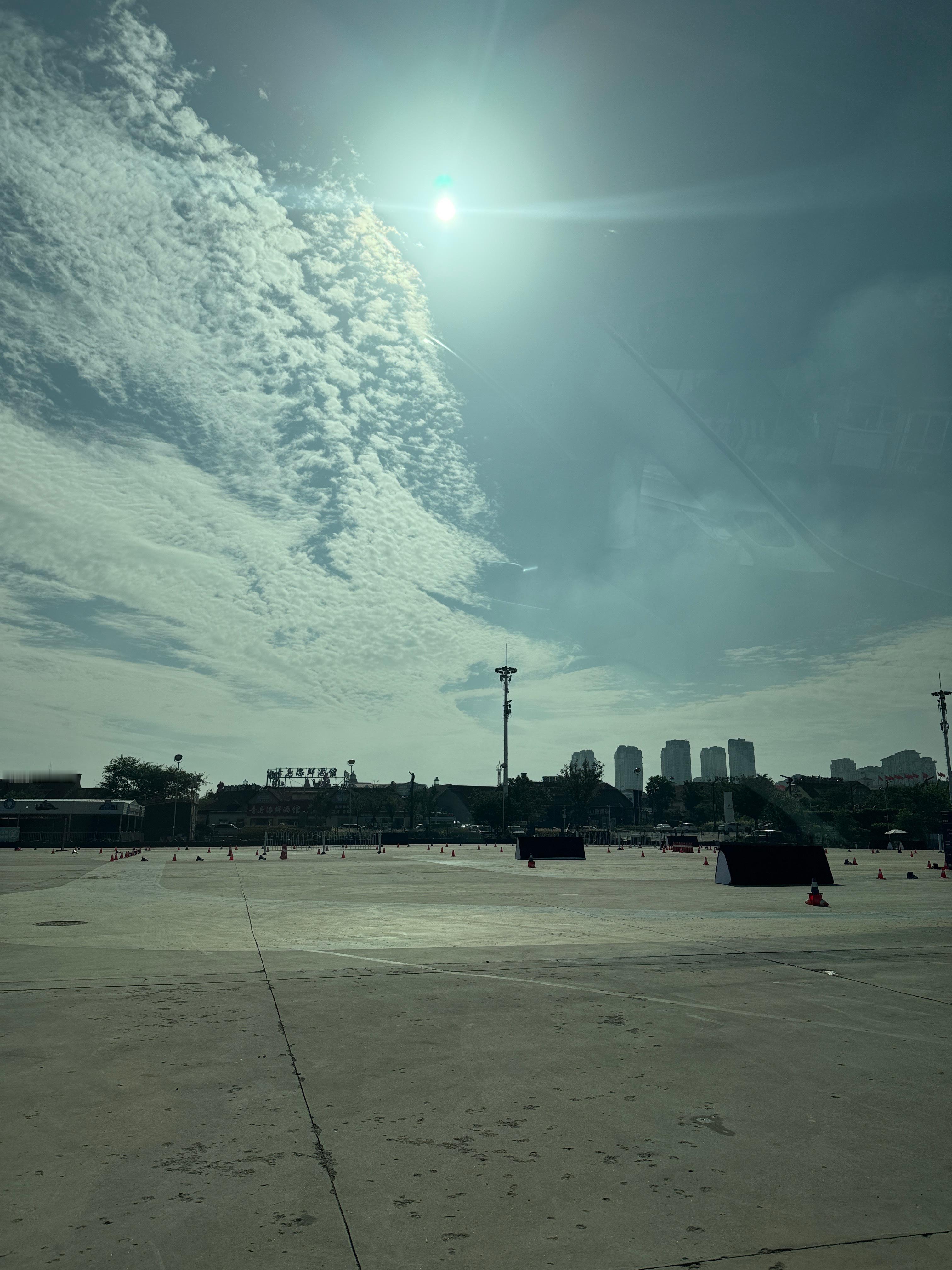 北方太阳真的是太大了 ​​​