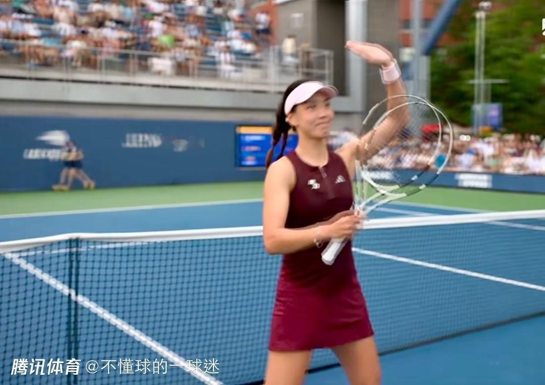 美网女单首轮一场比赛落下帷幕：
王欣瑜以2-0击败阿朗戈（6/4、6/2），恭喜