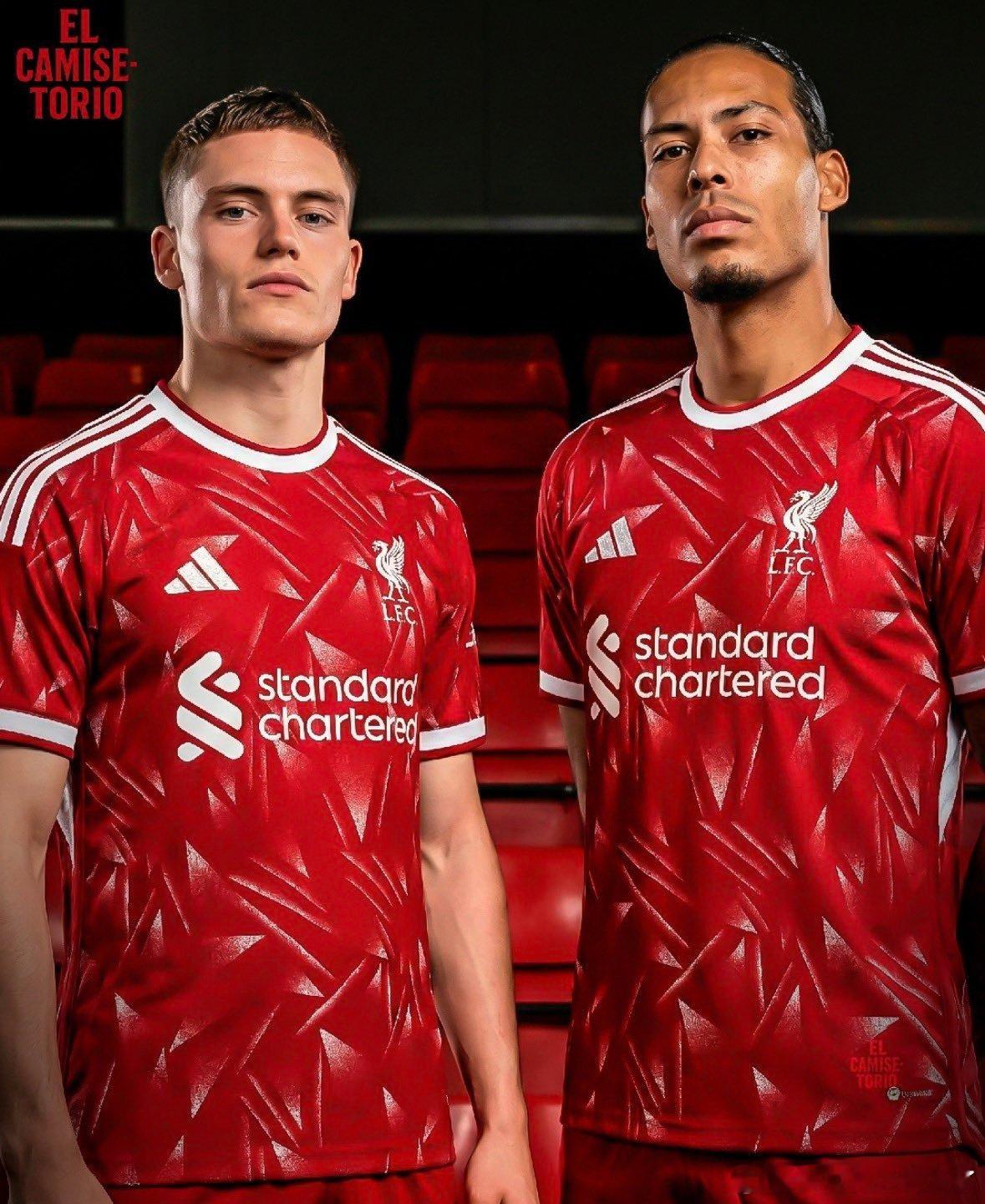 下赛季的球衣概念版了利物浦
