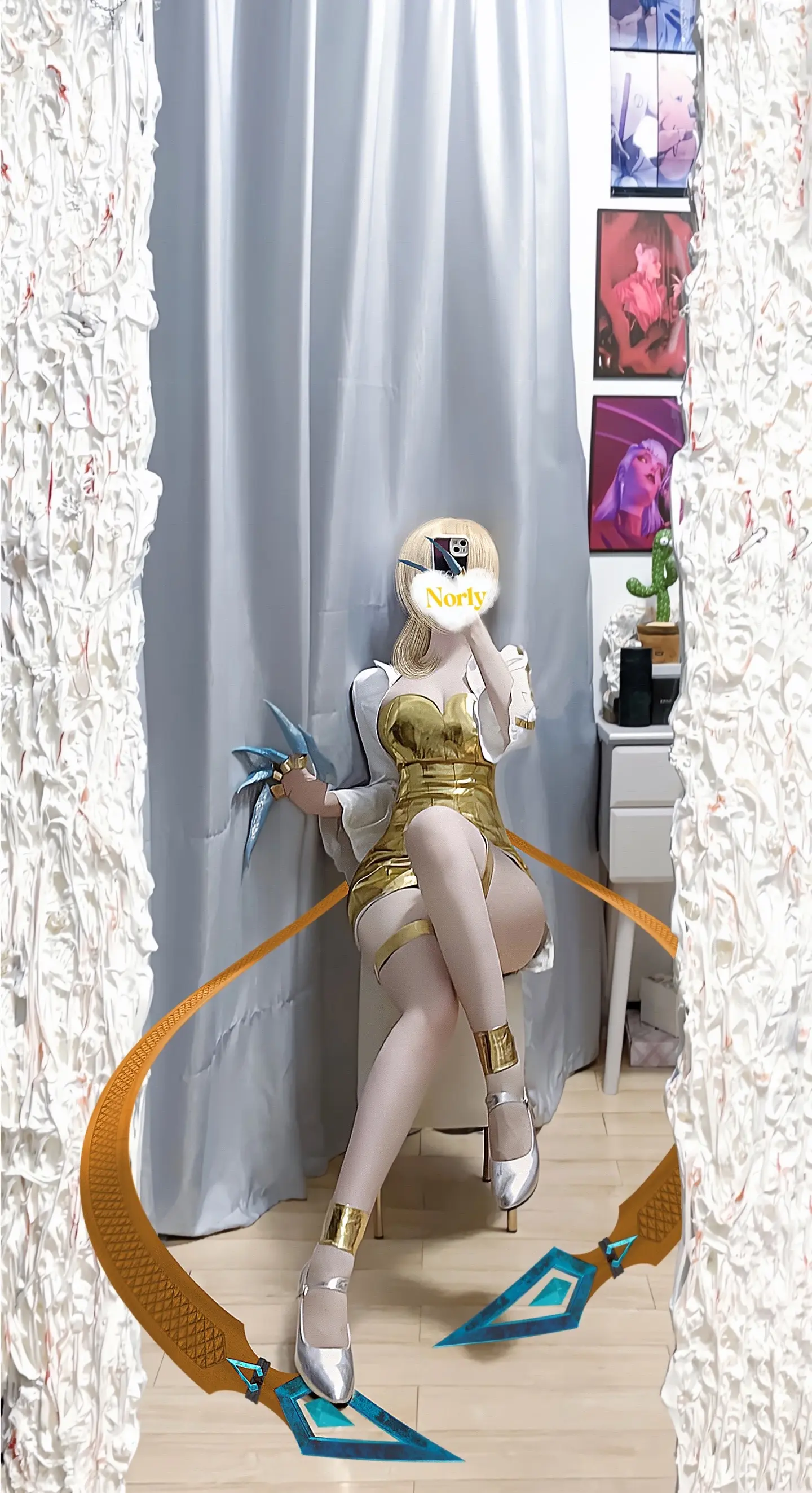 黑夜，就是我的面纱。