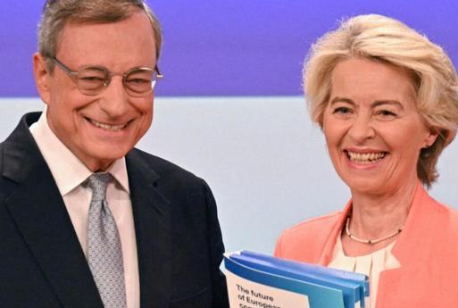 意大利前总理：欧盟衰落，是中国的锅
据欧洲新闻网消息，当地时间2月2日，德拉吉在