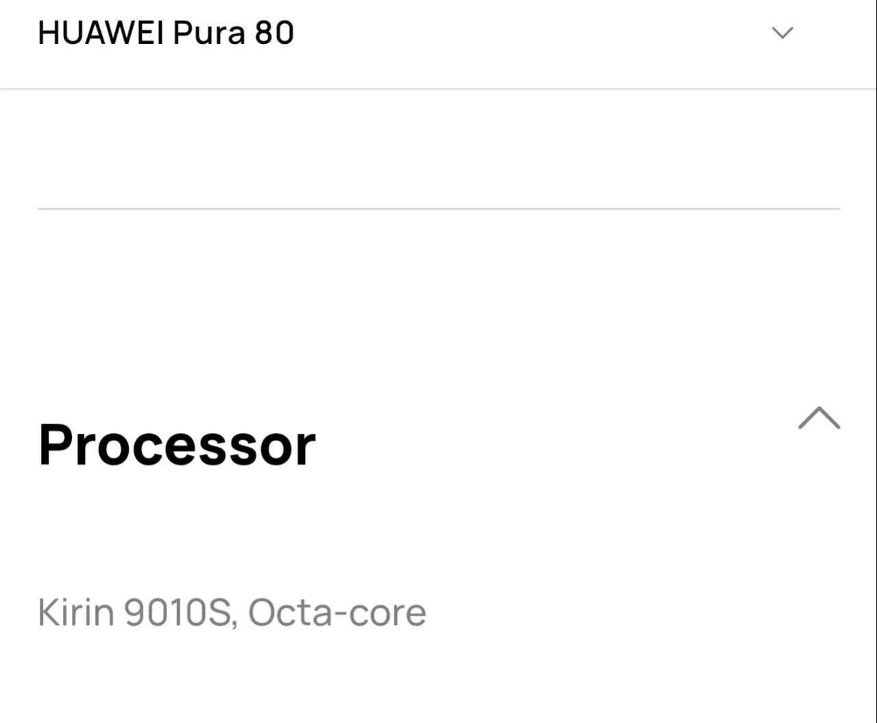 华为在海外发布三款Pura80系列机型，芯片型号公布，标准版采用麒麟9010S处