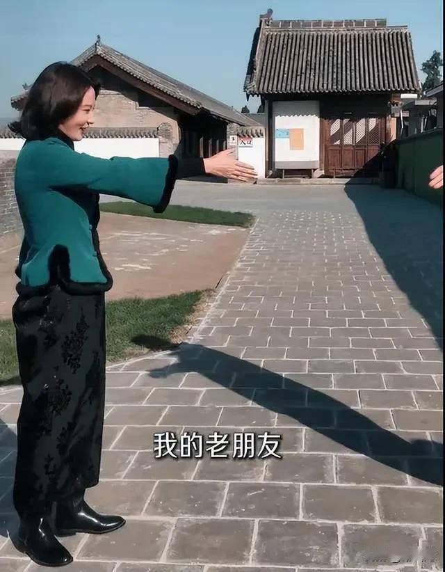 刘芳菲在《寻访山西古建2》节目中携手篮球巨星王治郅，见到王治郅时，刘芳菲热情地伸