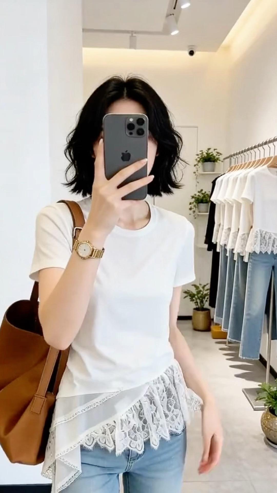 夏天终于找到遮肉又好看的短袖了！