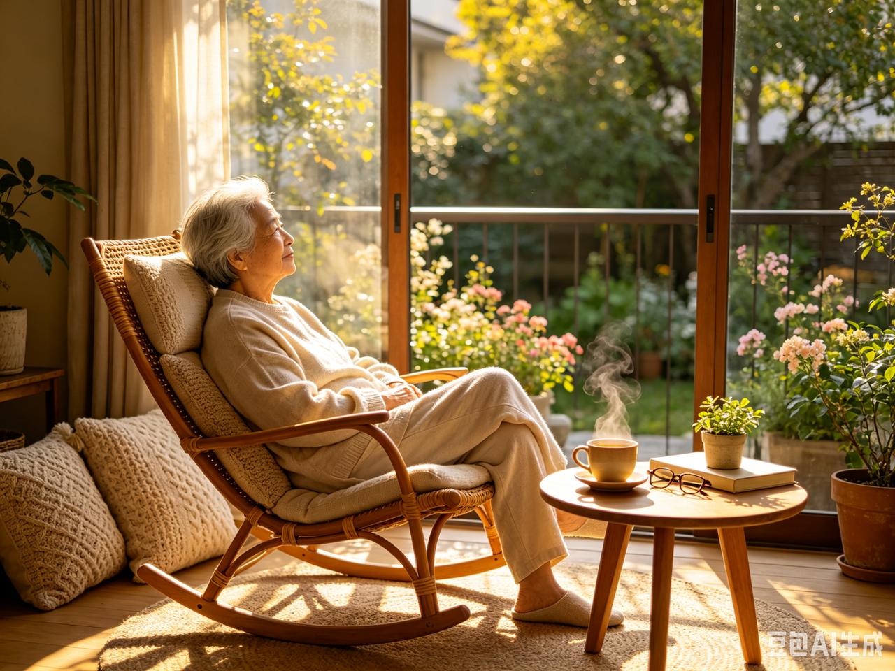 人到晚年，渐渐活通透了，才明白最好的养老状态，从来不是依附谁、指望谁，而是守住自