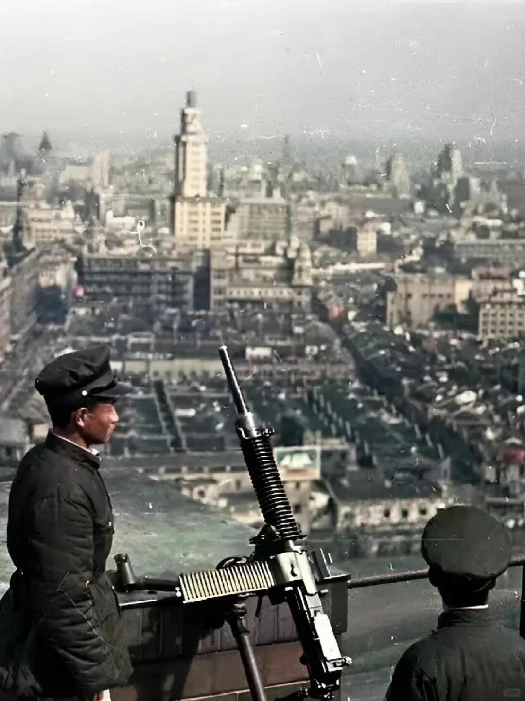 苏联摄影师拍摄的解放初的上海