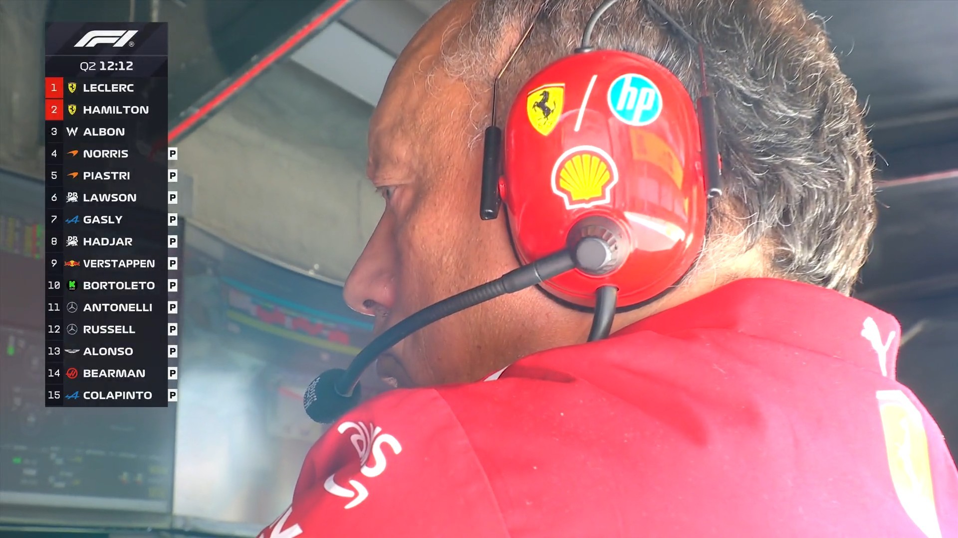 截图留念F12025F1奥地利大奖赛 ​​​
