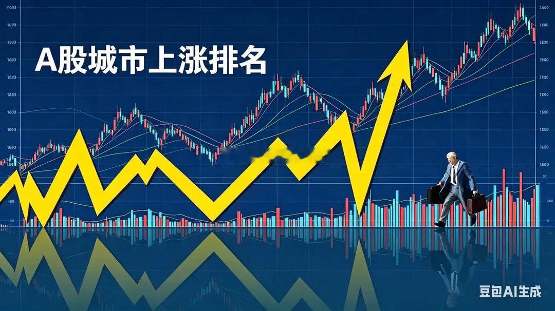 如果按城市选股的话你会选择哪一座城市？2025年股市中增速前5名的城市分别如下：