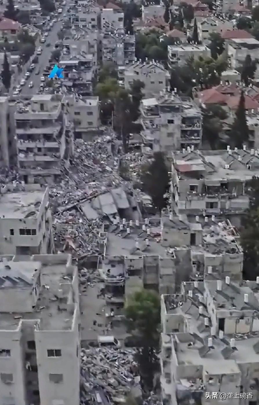 这就是今天的以色列首都特拉维夫局部状况，看到这些后，心里多少有点平衡，毕竟加沙城