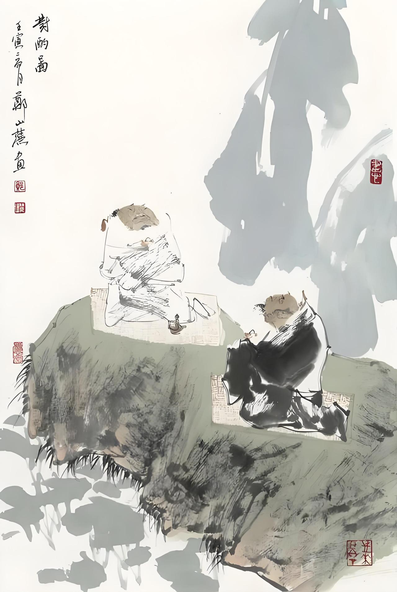 上联：对酒当歌常论道
下联：[比心]

网络图片/诚谢侵删