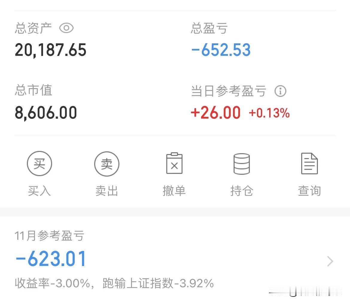 太心酸
不出意外的情况下又是意外
不管个股怎么收益
总收益一只都是在回本的路上