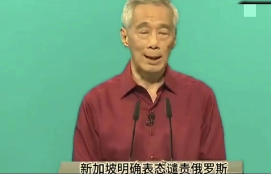 当年俄乌战争的时候，新加坡领导人李显龙指责俄罗斯侵略乌克兰，自称新加坡是最有原则