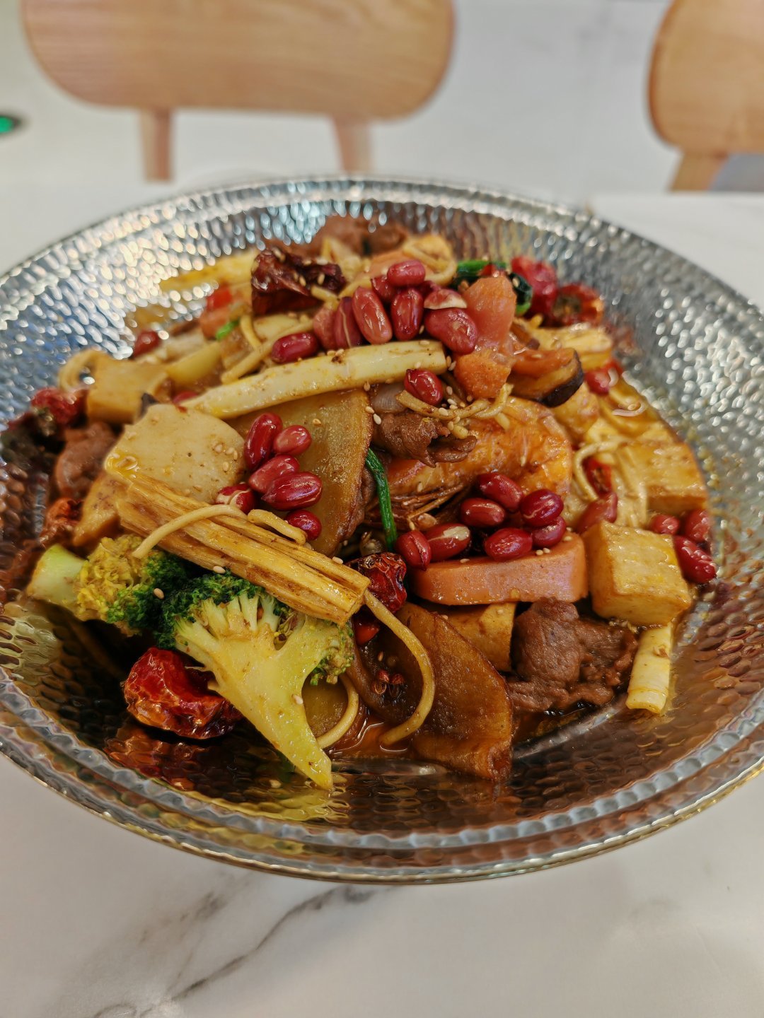 午餐  麻辣香锅[干饭人]你们吃啥 