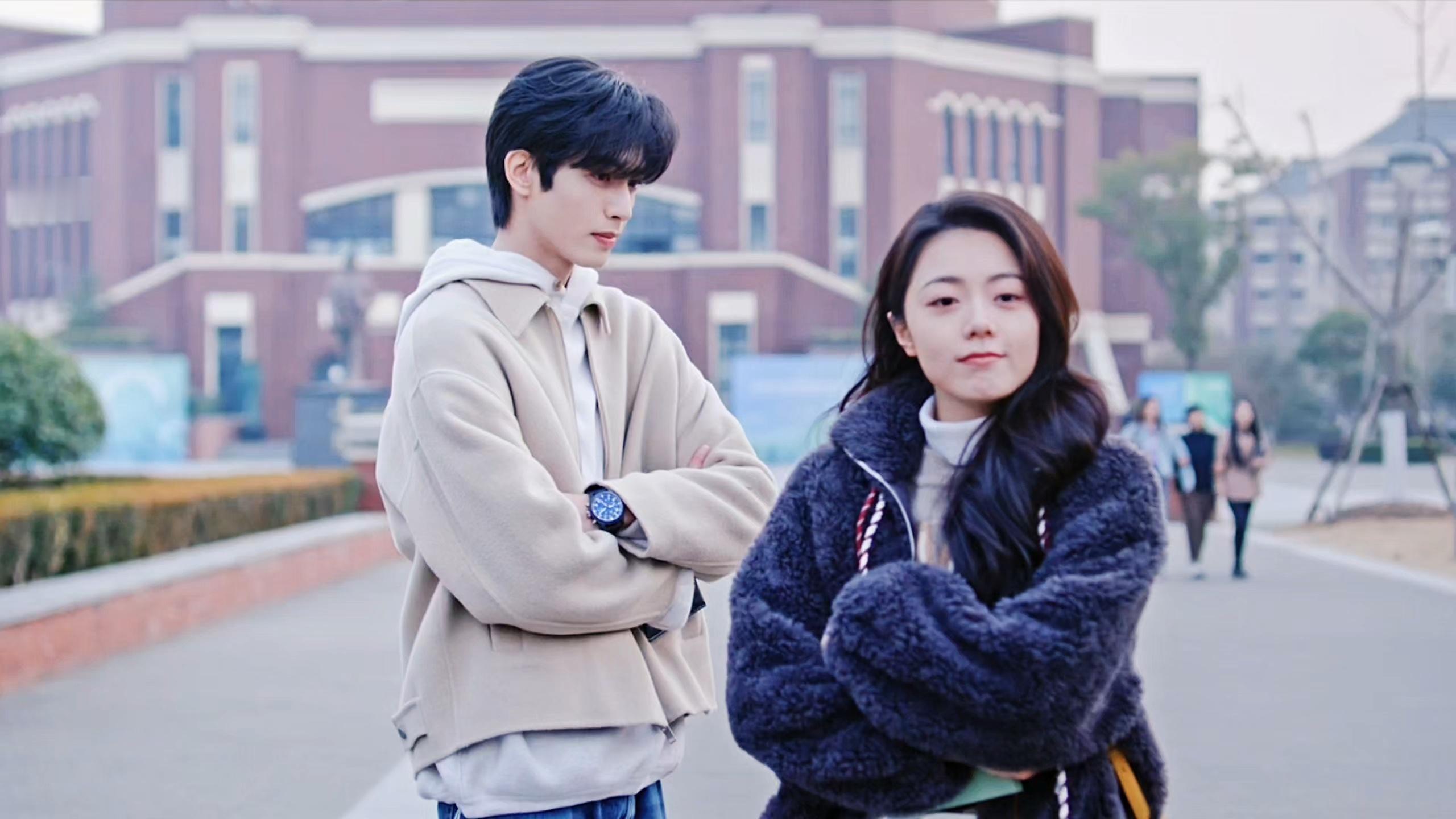 正片还没播就在dream能不能再让心有林曦补拍个校园情侣番外啊这一幕真的很青春少