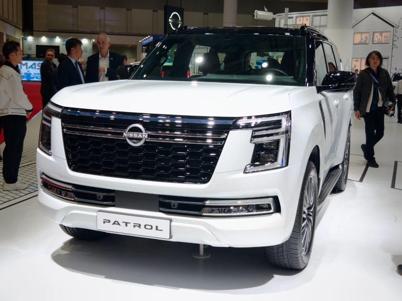 实拍日产全新途乐：东京车展上最霸气的越野车，V6双涡轮性能拉满这次在东京车展上首