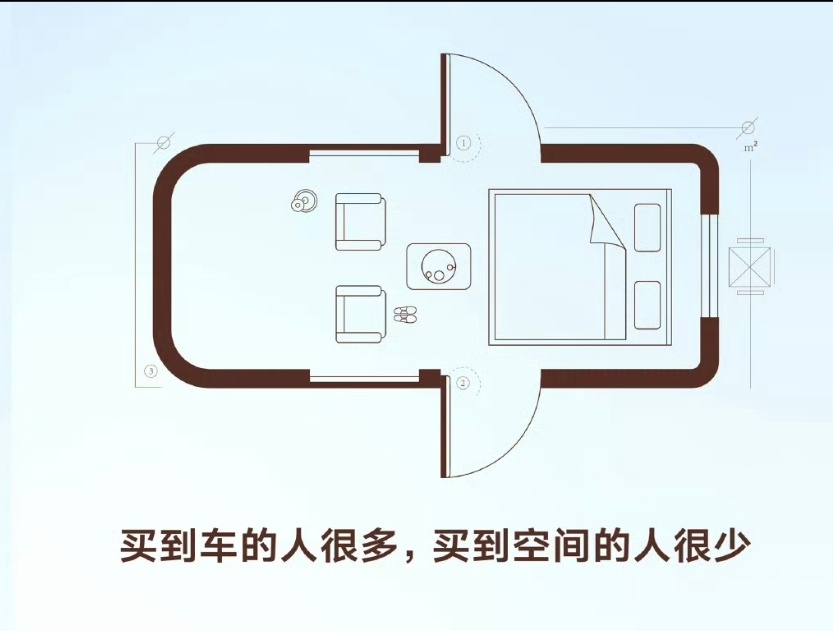 小米的这个模式好啊，后面直接放平就是一张床，比之前的SUV后座往前放平，再加一个