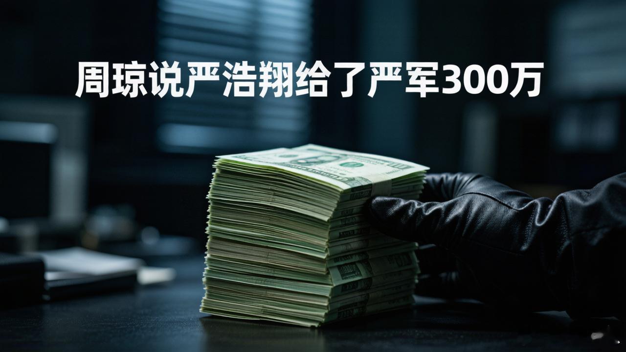 周琼说严浩翔给了严军300万💥惊天大反转！严浩翔妈妈周琼深夜放锤，直接撕开“断