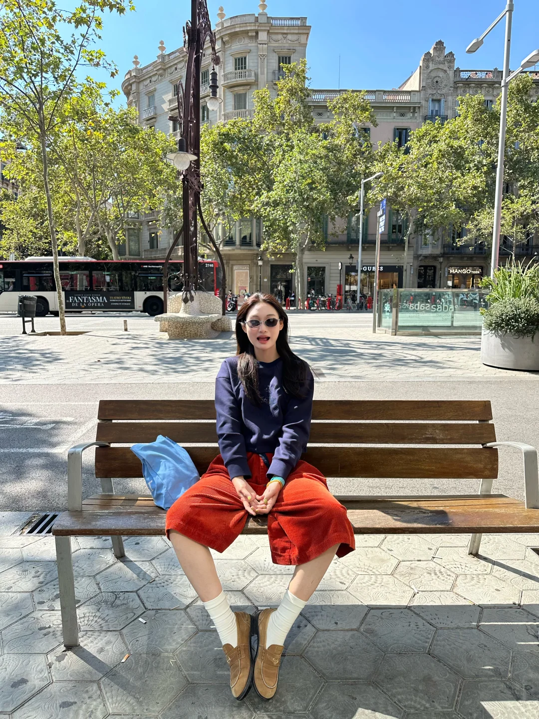 小红裤游巴塞~😗🍅🎱