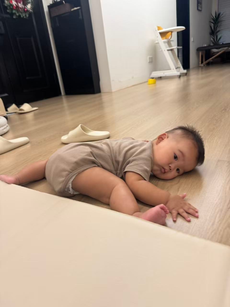 从小就会摆烂