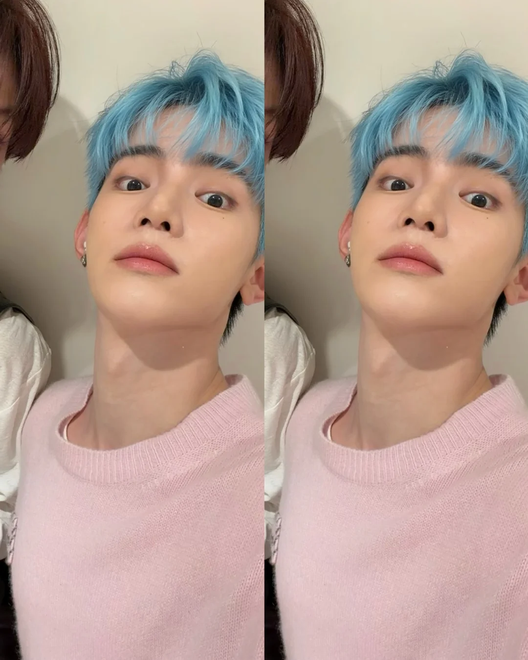 P的蓝发也很好看