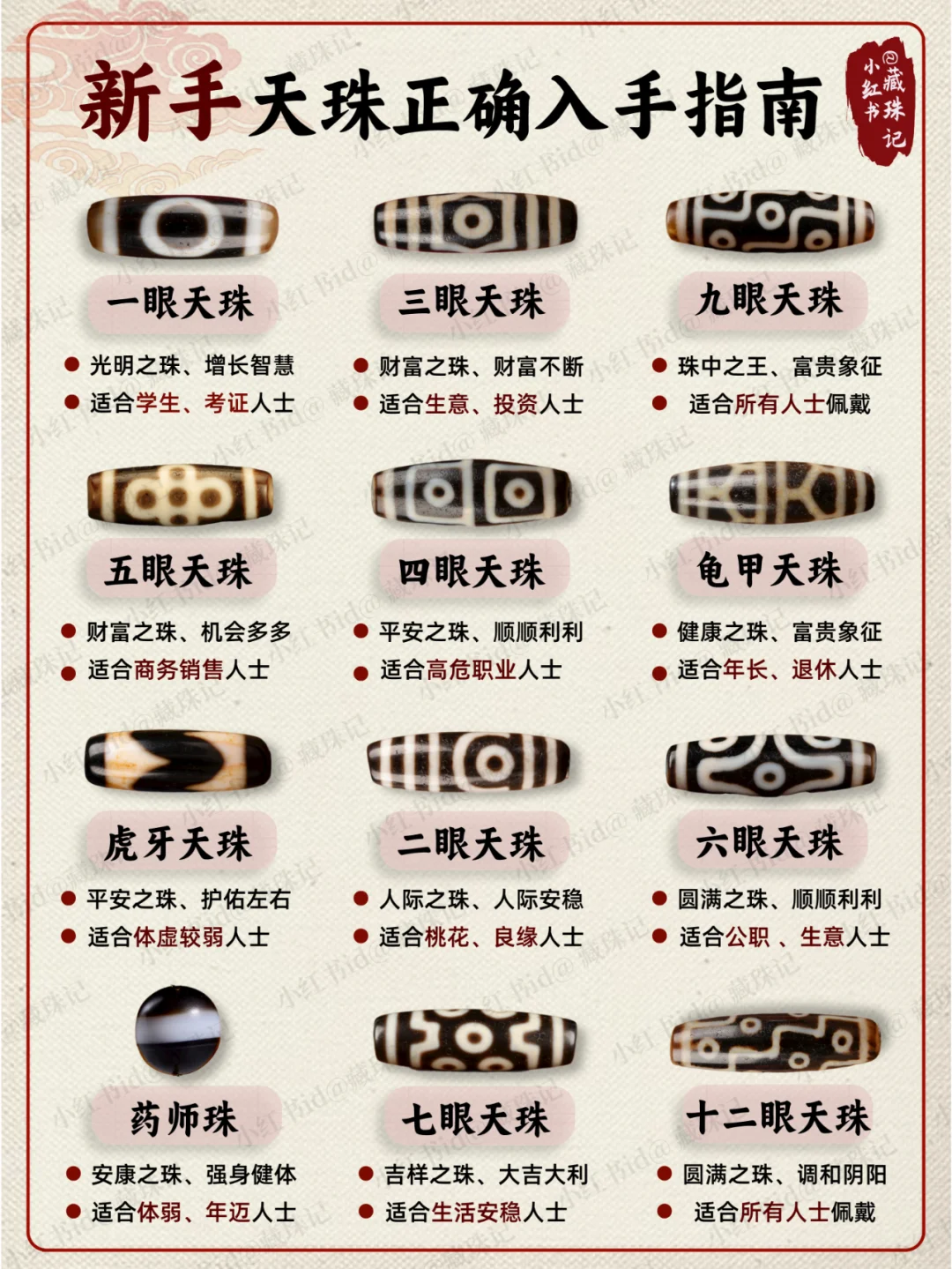 新手一秒入坑的天珠❗适合新手入手正确指南