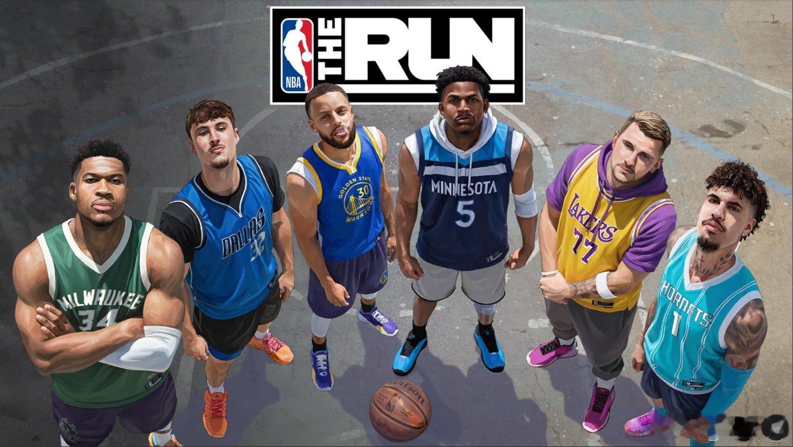 MFFL 弗拉格登上了新游戏《NBA THE RUN》的封面。马刺vs尼克斯尼克