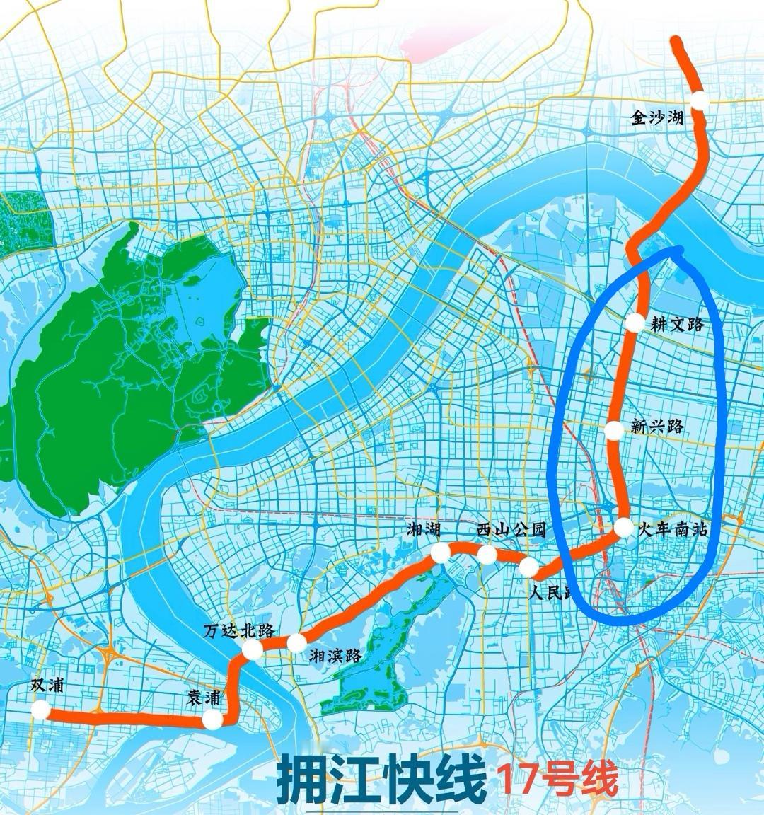 越来越临近杭州地铁五期申报，不确定17号线是否上报？上报后是否审批？焦虑中。
我